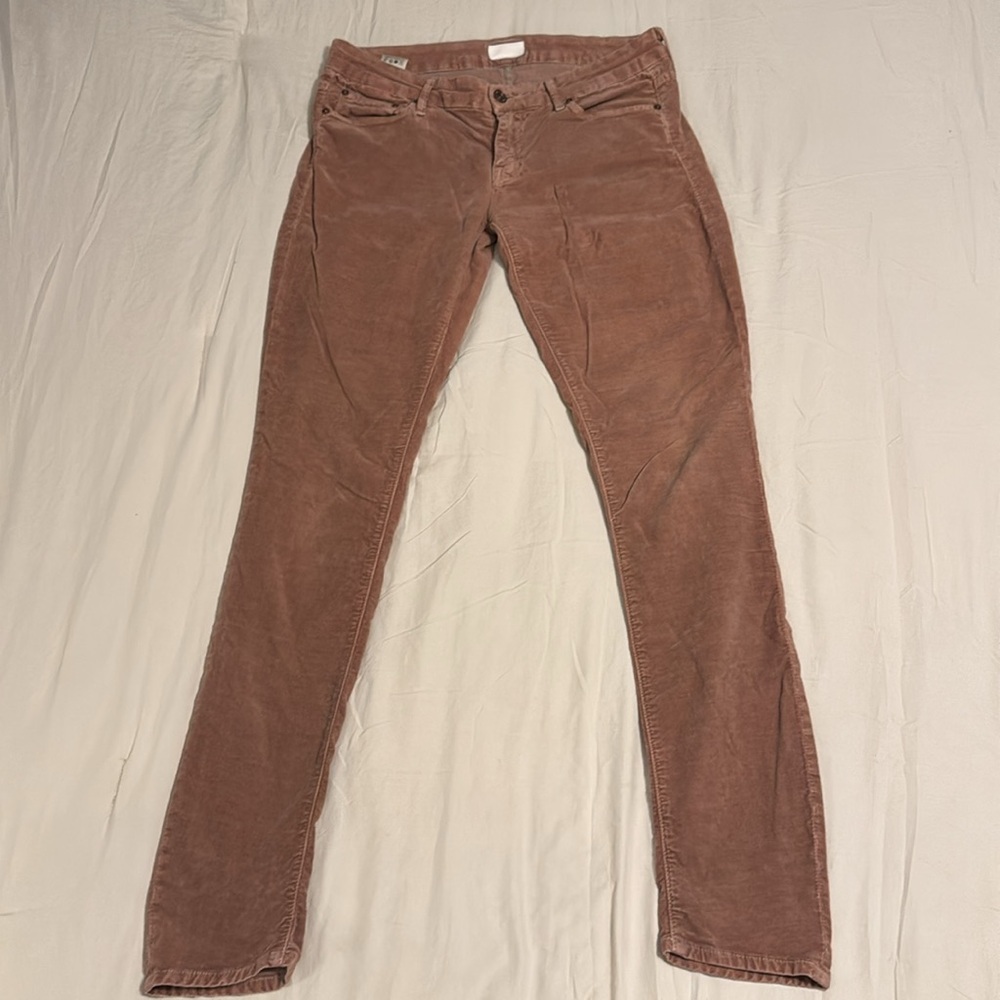 Mother The Looker Velvet Jeans Size 28 *see Description - Picture 4 of 5